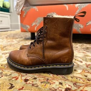 Dr. Martens Brown Leather Boots